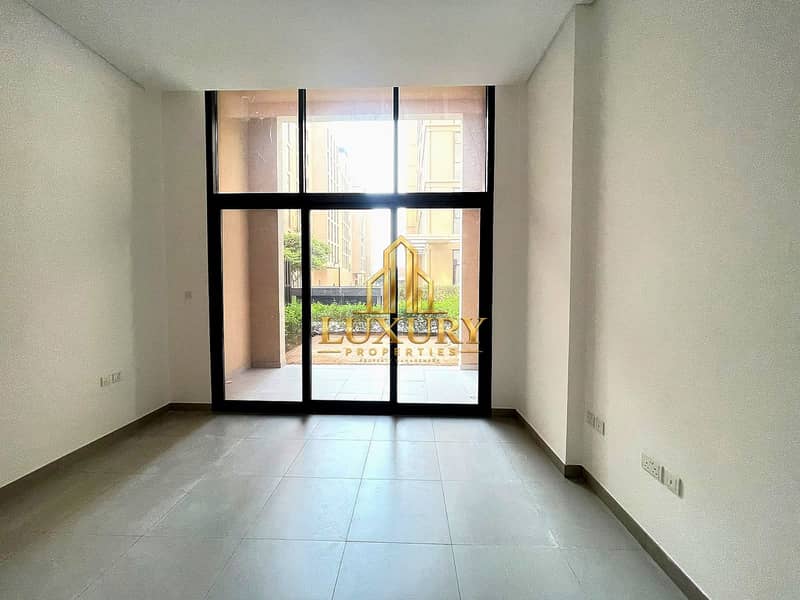 8 Spacious Studio with Private Garden & Balcony | AED 34,000 | 4 Yearly Installments