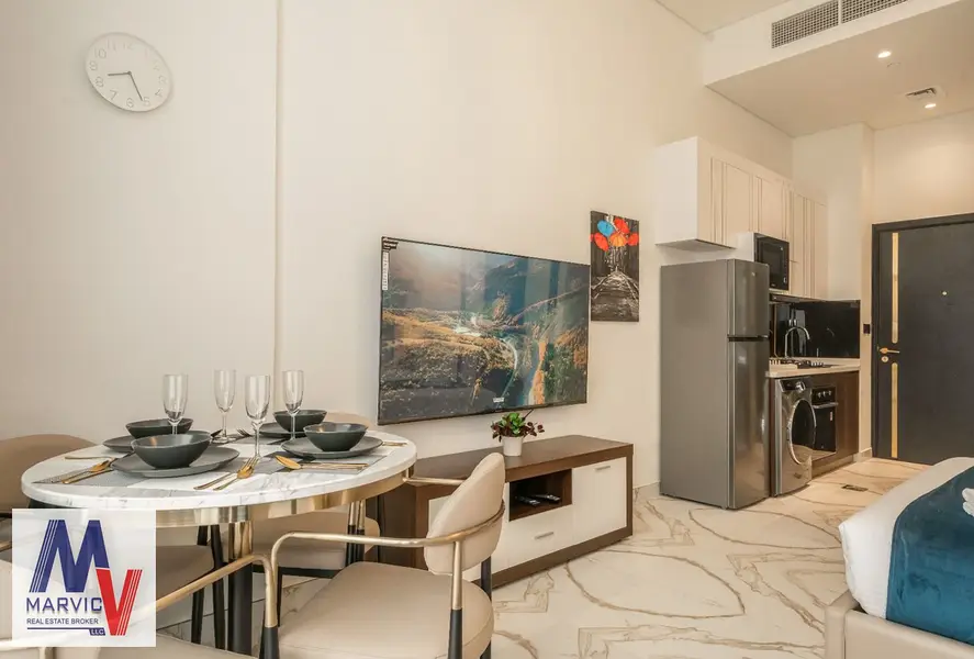 Furnished Studio | Petalz by Danube | Balcony & Pool Access