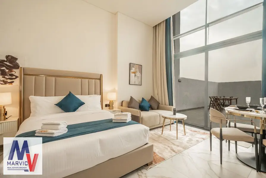 Furnished Studio | Petalz by Danube | Balcony & Pool Access
