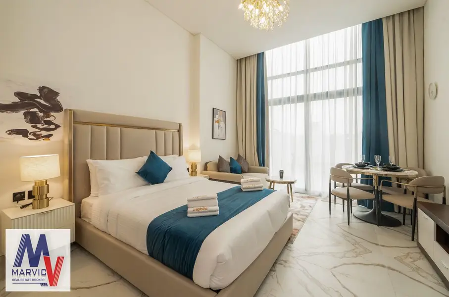 Furnished Studio | Petalz by Danube | Balcony & Pool Access
