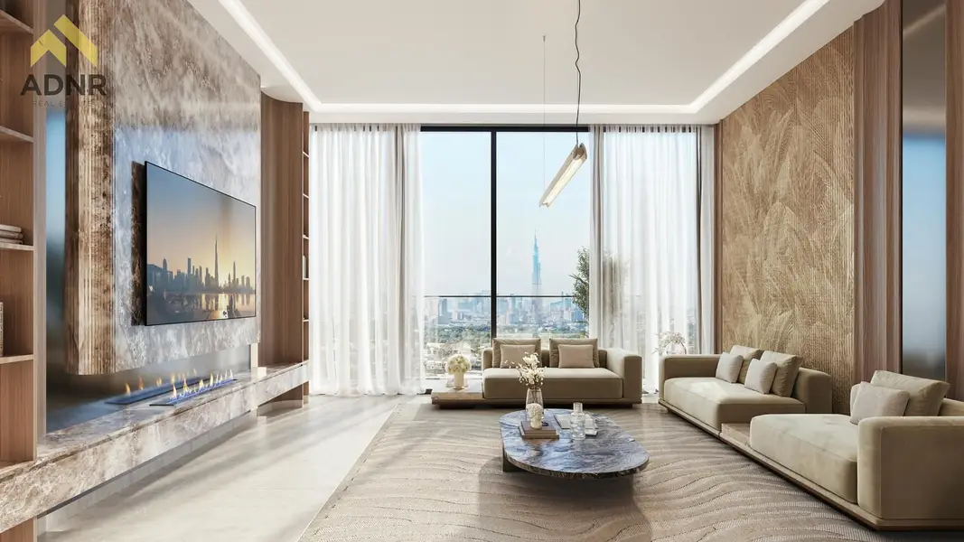 Skyline View Studio | Furnished | Binghatti Luxuria JVT