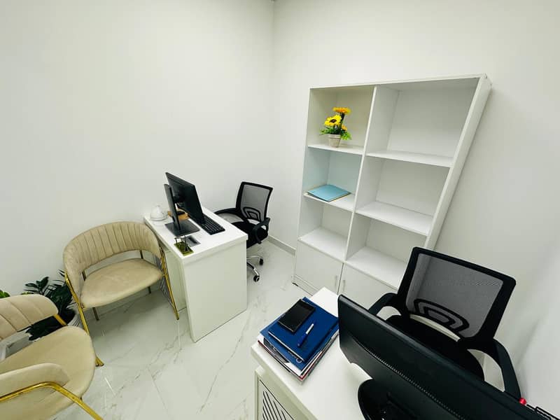 Modern Office | Bank Account Assistance | Free Amenities