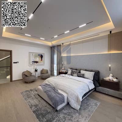 5 Camere Villa in vendita a Al Helio, Ajman - Black Modern Handwritten Motivation Quote Social Media. png