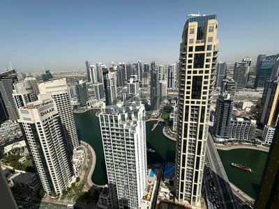 2 Bedroom Flat for Rent in Jumeirah Beach Residence (JBR), Dubai - 2BR + Storage for Rent: Marina View | 3 Baths | Unfurnished | Vacant 2 Bedroom Flat for Rent in Jumeirah Beach Residence (JBR), Dubai - 2BR + Storage for Rent: Marina View | 3 Baths | Unfurnished | Vacant