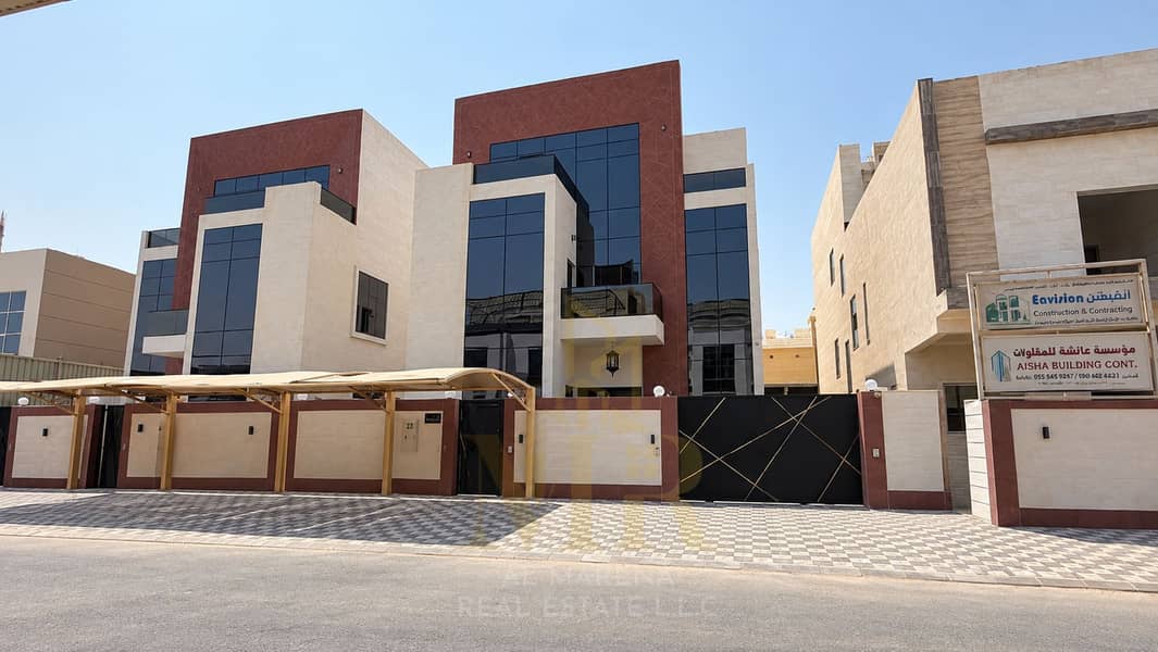 2 Modern Villa Compound Exterior. png