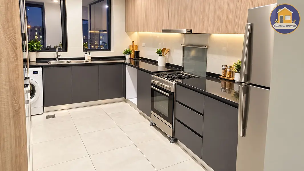 Spacious 2BR | En-Suite Baths | Closed Kitchen | Store