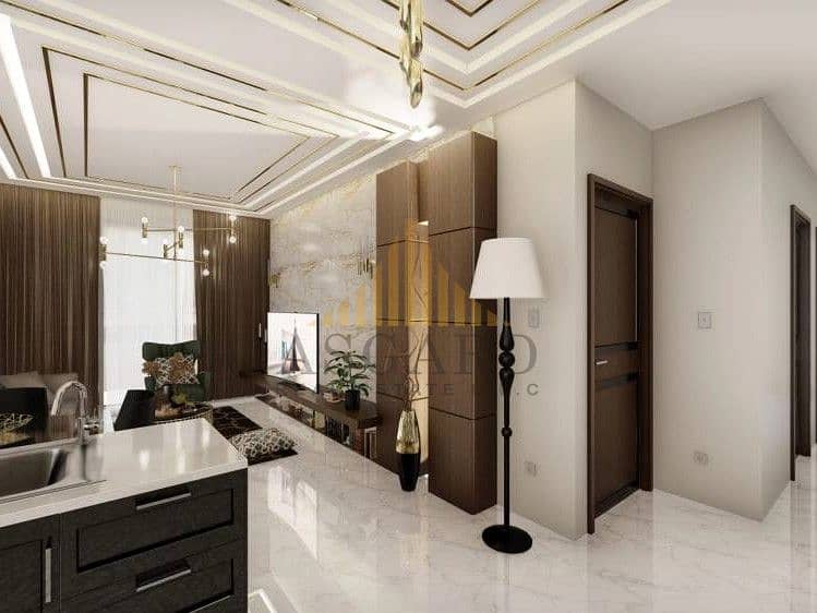 Studio Apartment | Samana Waves 2 | Private Pool Terrace | Skyline View