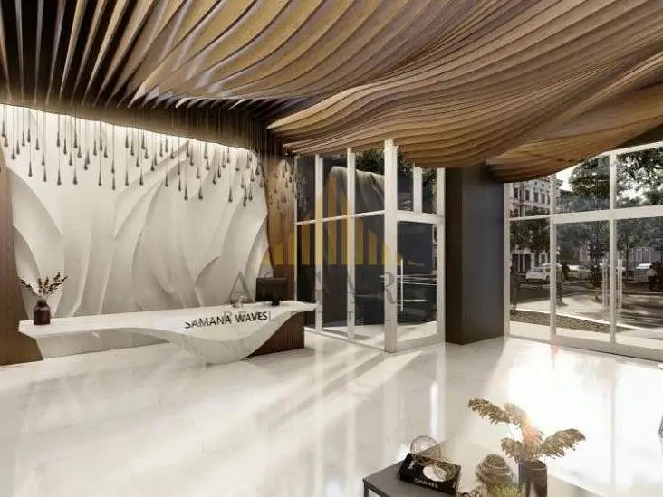 Studio Apartment | Samana Waves 2 | Private Pool Terrace | Skyline View