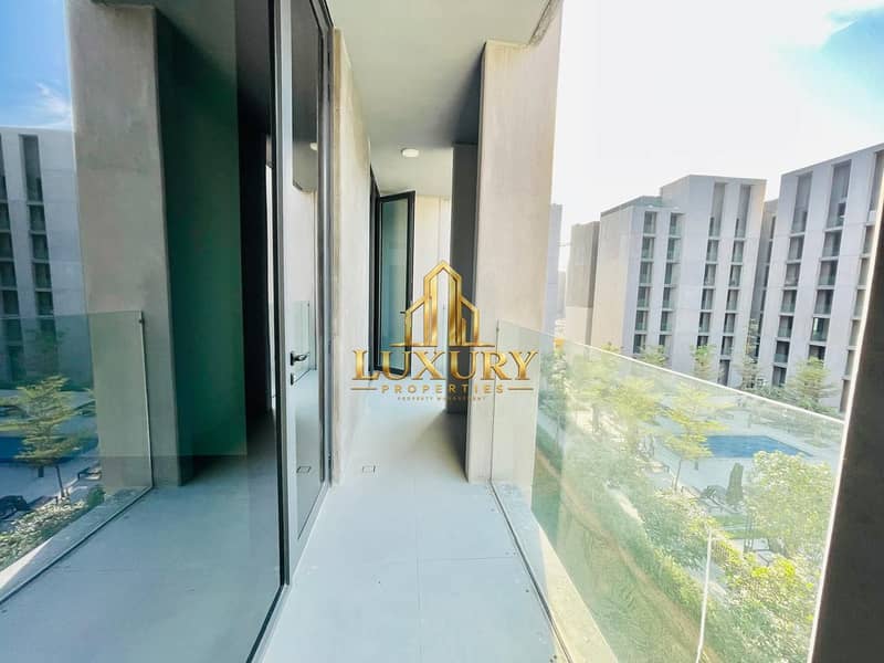 4 Pool View 1BHK with Balcony | Prime Aljada Location | AED 57k