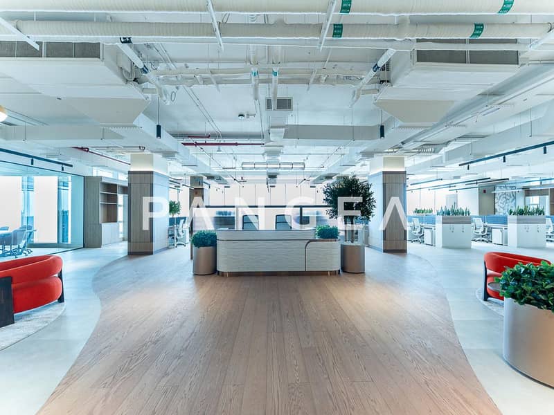 Burj Khalifa View | Luxury Furnished | Premium Office