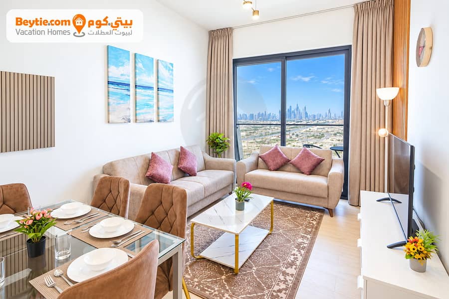 An Amazing Newly Fully Furnished 1BR in Binghatti Heights An Amazing Newly Fully Furnished 1BR in Binghatti Heights