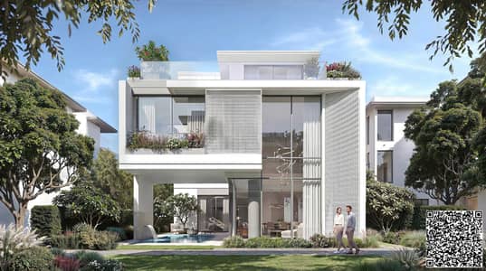 5 Cпальни Вилла Продажа в Umm Fanain, Шарджа - Villa 5BR_V1_Backyard View Day_8K. jpg 5 Cпальни Вилла Продажа в Umm Fanain, Шарджа - Villa 5BR_V1_Backyard View Day_8K. jpg