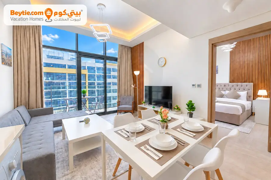 A Bright Huge New Fully Furnished 1 BR in Riviera-14