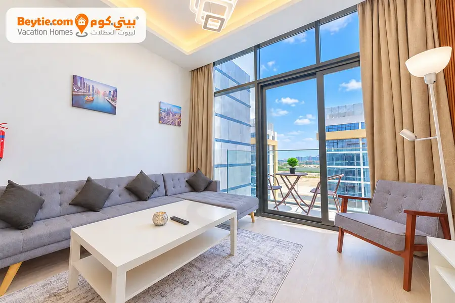 A Bright Huge New Fully Furnished 1 BR in Riviera-14