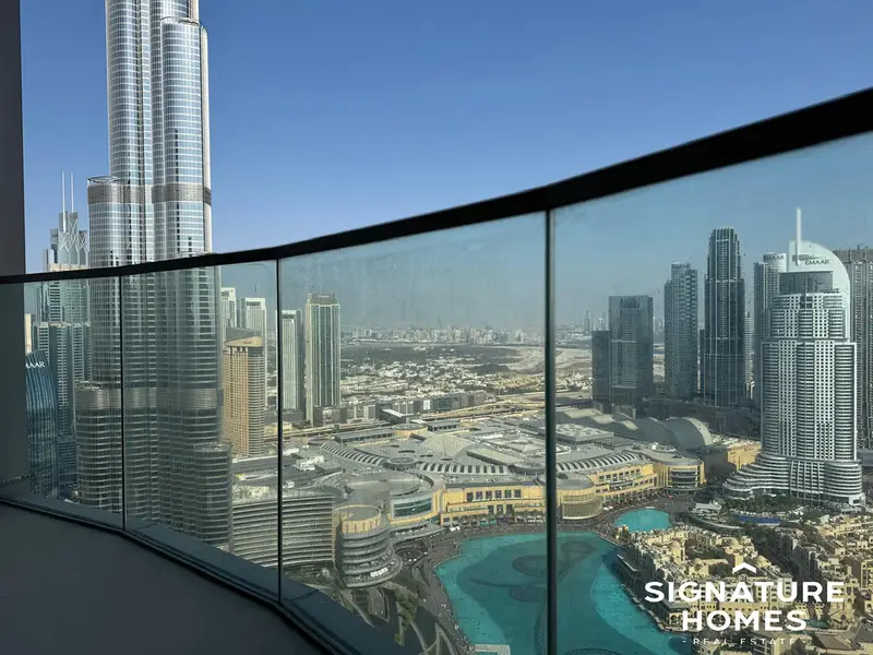 Burj and Full Fountain Views | Vacant | Brand New