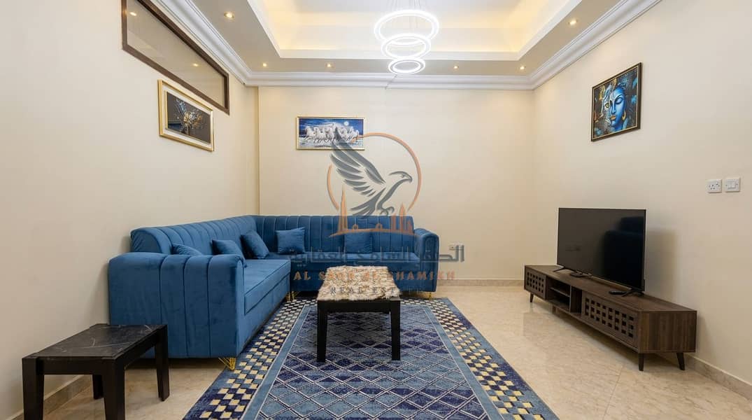 4 3 غرف وصاله مع 3 حمام للايجار الشهري بالفرش في الروضه 3 بسعر 6880 شامل الفواتير (4). jpeg