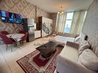 Studio zum Miete in Al Bustan, Ajman - استوديو مفروش للإيجار السنوي في عجمان أبراج أورينت شارع المينا قرب سوق السمك (2). jpeg Studio zum Miete in Al Bustan, Ajman - استوديو مفروش للإيجار السنوي في عجمان أبراج أورينت شارع المينا قرب سوق السمك (2). jpeg