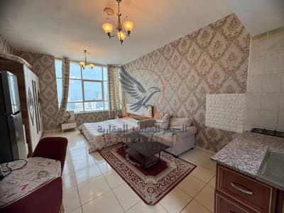 Studio zum Miete in Al Bustan, Ajman - استوديو مفروش للإيجار في أبراج أورينت، شارع المينا، عجمان5. jpeg