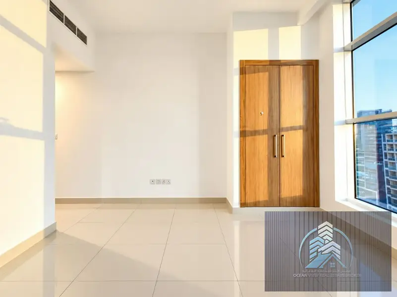 ROAD AND OPEN VIEW 1BHK WITH BALCONY WITH MASTER BEDROOM ALL AMENITIES RENT ONLY 55K