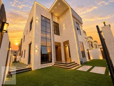 5 Camere Villa in vendita a Al Helio, Ajman - Sunset Glow Over a Modern Villa. png 5 Camere Villa in vendita a Al Helio, Ajman - Sunset Glow Over a Modern Villa. png