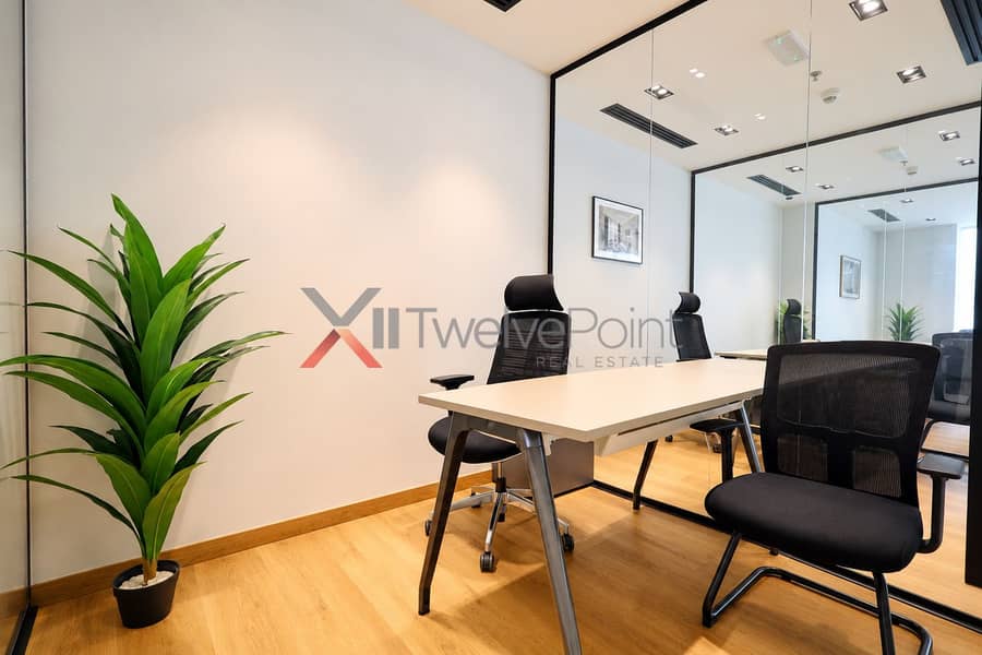 9 Minimalist Modern Office with Glass Reflections. png