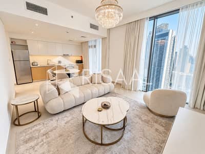 1 Schlafzimmer Wohnung zum Miete in Dubai Creek Harbour, Dubai - 01-cover-living-and-kitchen. jpg 1 Schlafzimmer Wohnung zum Miete in Dubai Creek Harbour, Dubai - 01-cover-living-and-kitchen. jpg