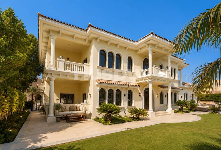 Villa en Palm Jumeirah,Signature Villas Palm Jumeirah,Signature Villas Frond A, 6 dormitorios, 1300000 AED - 16901534 Villa en Palm Jumeirah,Signature Villas Palm Jumeirah,Signature Villas Frond A, 6 dormitorios, 1300000 AED - 16901534