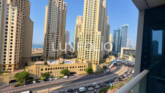 فلیٹ 1 غرفة نوم للايجار في دبي مارينا، دبي - شقة في برج بالوما،مارينا بروميناد،دبي مارينا 1 غرفة 95000 درهم - 16901969