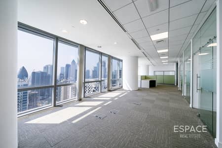 Office for Rent in Business Bay, Dubai - Grade A | High Floor | 7 Parking Office for Rent in Business Bay, Dubai - Grade A | High Floor | 7 Parking