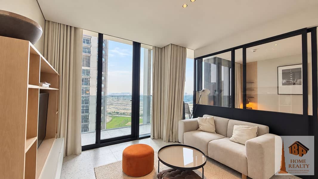 2 Bright living room with balcony view. png