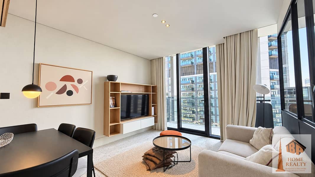 3 Bright modern living-dining room interior. png
