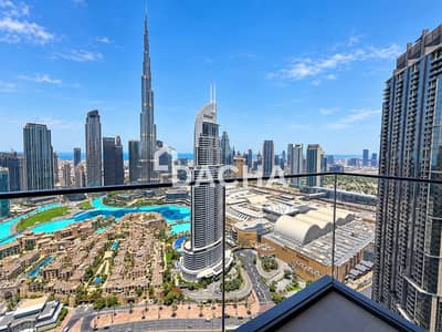 3 Bedroom Flat for Rent in Downtown Dubai, Dubai - High Floor | Spectacular View | Fully Furnished