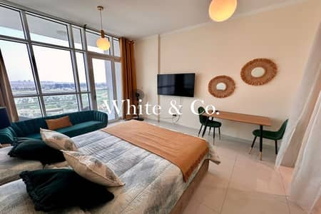 Estudio para en Alquiler en DAMAC Hills, Dubai - Apartamento en DAMAC Hills，Carson - The Drive，Carson Tower A, 45000 AED - 16903296