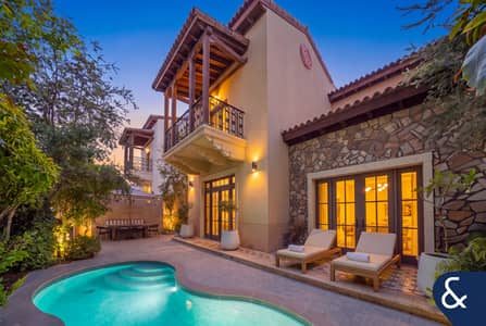 4 Bedroom Villa for Sale in Jumeirah Golf Estates, Dubai - New Listing | Very Private Plot with Private Pool | Upgraded