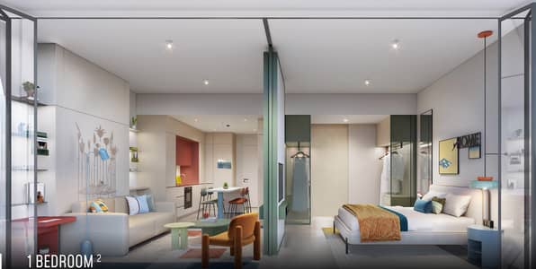 1 Bedroom Flat for Sale in Business Bay, Dubai - 1 BR Marasi Drive 1. jpg 1 Bedroom Flat for Sale in Business Bay, Dubai - 1 BR Marasi Drive 1. jpg
