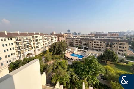 1 Bedroom Flat for Sale in Motor City, Dubai - One Bed + Study I Upgraded I Vacant I Pool View 1 Bedroom Flat for Sale in Motor City, Dubai - One Bed + Study I Upgraded I Vacant I Pool View