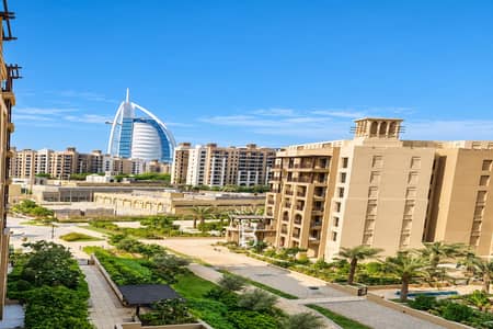 1 Bedroom Apartment for Sale in Madinat Jumeirah Living, Dubai - Full Burj Al Arab and Park View | Exclusive Unit | High floor