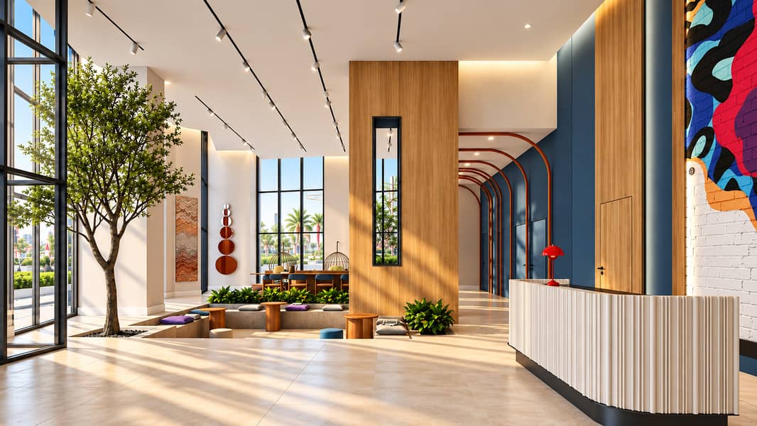4 Sunlit Modern Lobby with Terracotta Arches. png