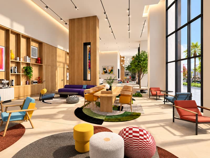6 Sunlit Modern Hotel Lounge Interior. png