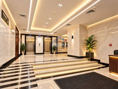 阿尔穆什里夫， 阿布扎比 1 卧室单位待租 - Luxury Marble Elevator Lobby. png