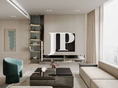 Appartement de 1 chambre à à vendre à Business Bay, Dubai - Aquarise Living Room-3. jpg Appartement de 1 chambre à à vendre à Business Bay, Dubai - Aquarise Living Room-3. jpg