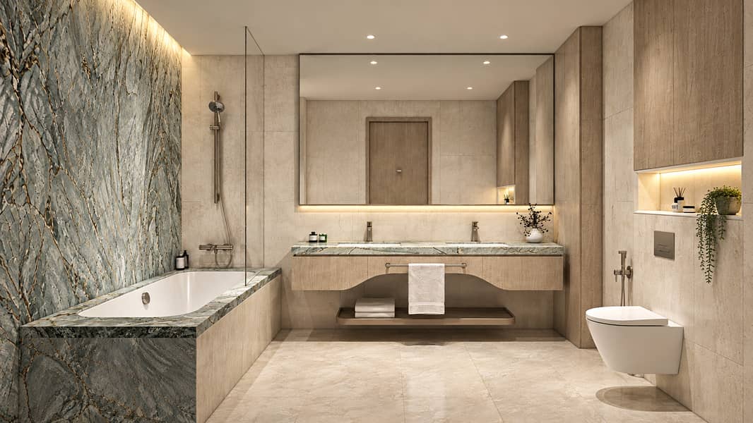 6 Luxury Green Marble Spa Bathroom. png