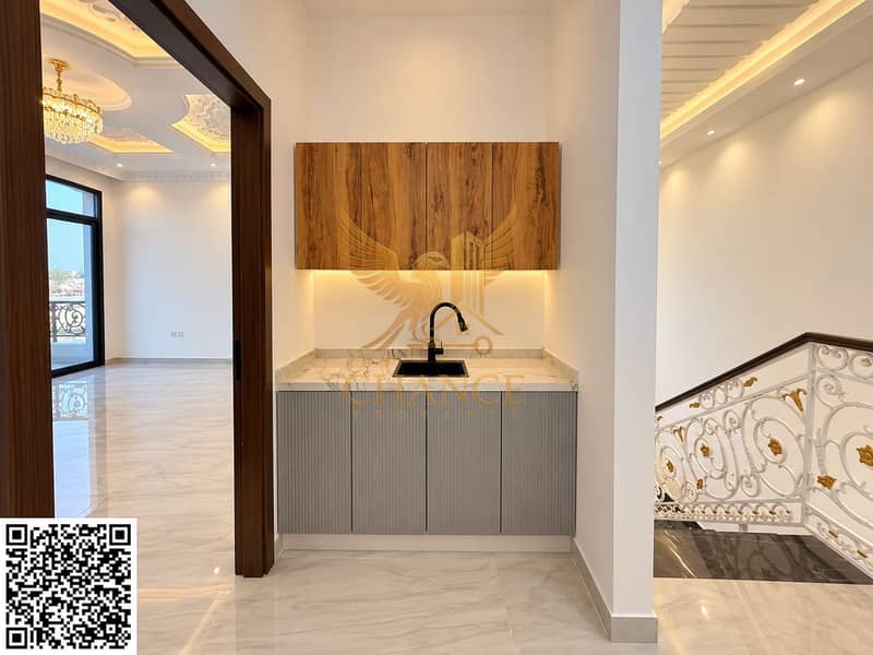6 Luxurious Hallway Wet Bar Alcove. png