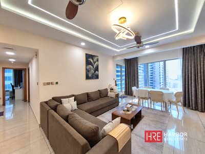 2 Bedroom Flat for Sale in Dubai Land Residence Complex (DLRC), Dubai - Bright 2BR | Semi Furnished & Upgraded | Best Deal