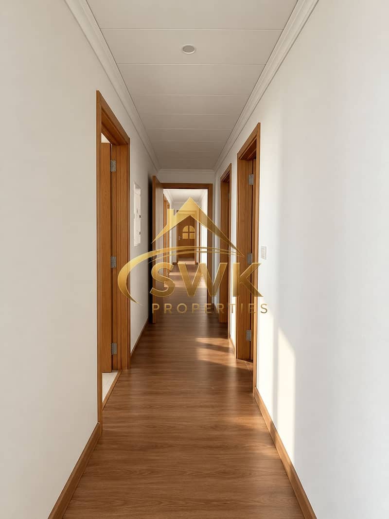 12 Sunlit Minimalist Wooden Hallway. png