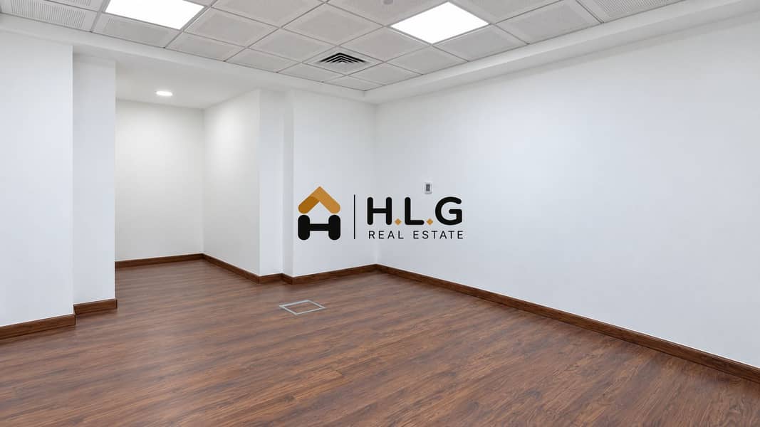 5 Empty Modern Office with Wood Flooring. png