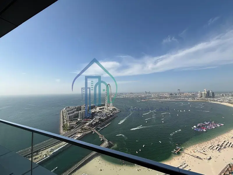 2BR Sea And Ain View | Jumeirah Gate Tower 1 | Unfurnished Corner Layout