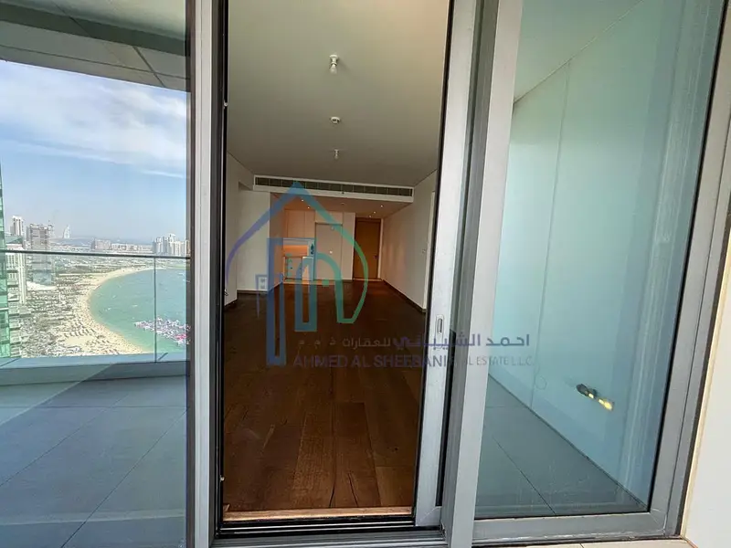 2BR Sea And Ain View | Jumeirah Gate Tower 1 | Unfurnished Corner Layout