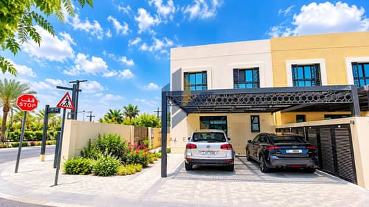 3 habitaciones Villa para en Alquiler en Al Rahmaniya, Sharjah - Modern Villa Corner with Luxury Carport. png 3 habitaciones Villa para en Alquiler en Al Rahmaniya, Sharjah - Modern Villa Corner with Luxury Carport. png