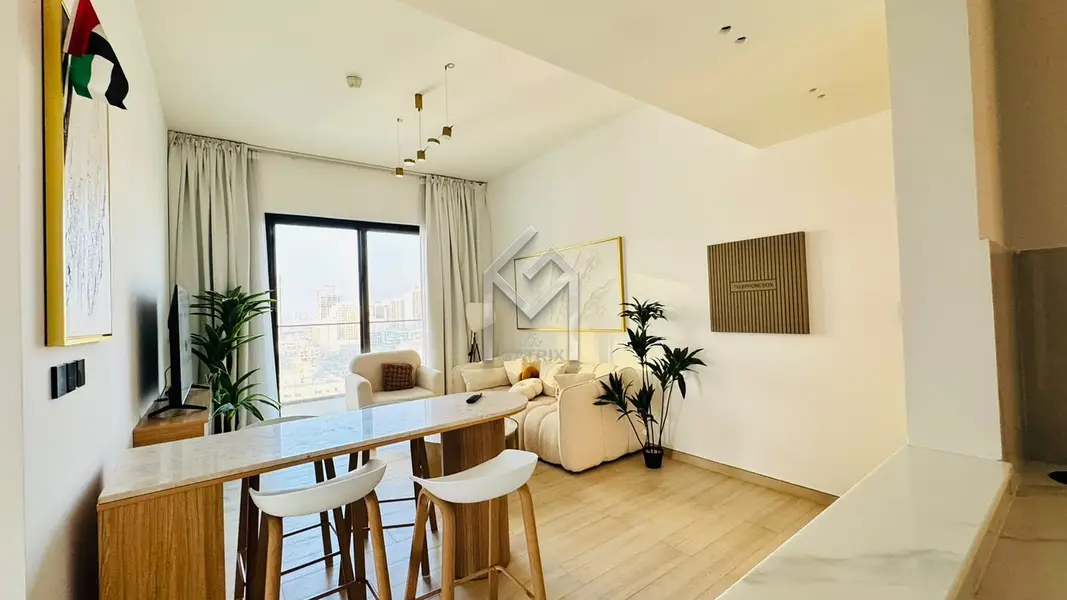 High-Floor 2BR | Furnished | Balcony With Skyline Views